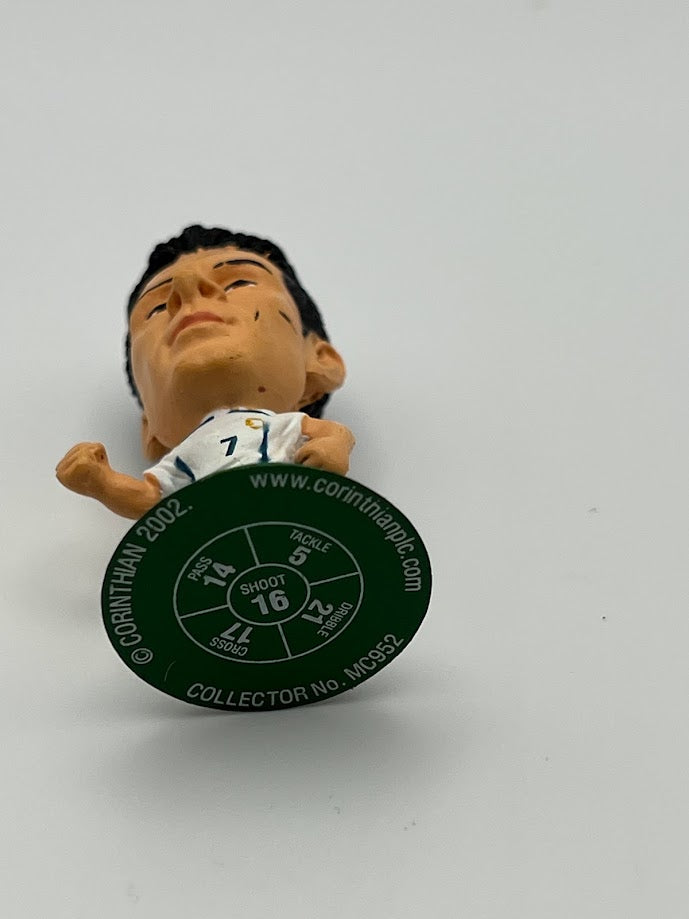 Luis Figo - Portugal Away - Loose Corinthian Figure - MicroStars - Green Base - MC952