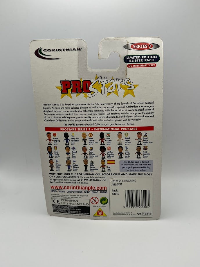 Freddie Ljungberg - Arsenal - ProStars Corinthian Figure Series 9 - PRO320