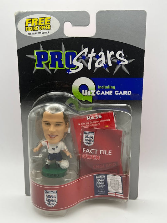 Michael Owen - Corinthian ProStars Football Figure - England - PR113 - Collectible - Quiz Game