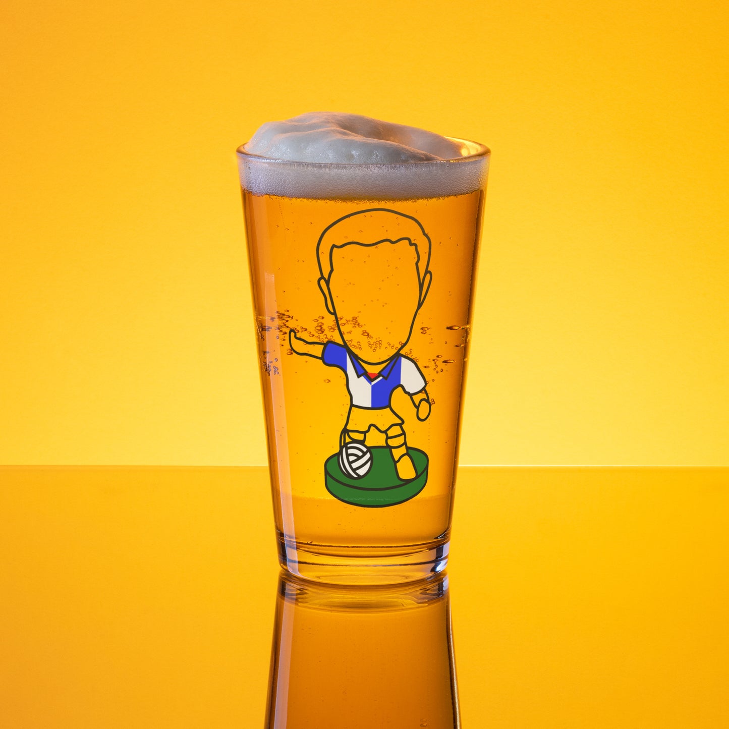 Shaker pint glass - Lancashire Pride