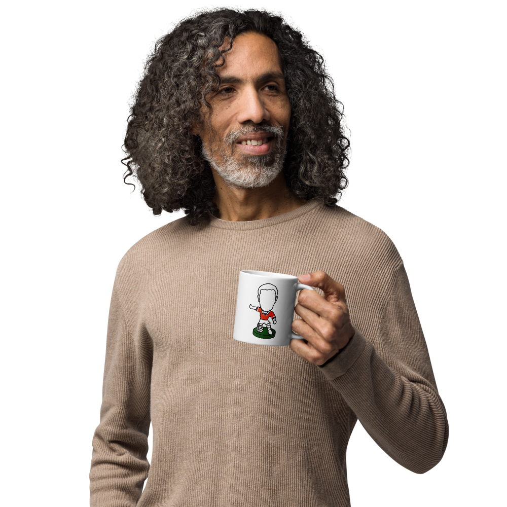 1x Teeside Red - White Glossy Mug