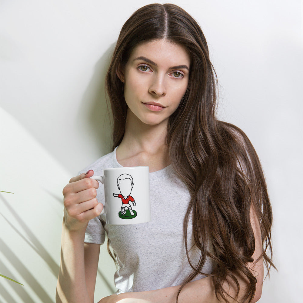 1x Manchester Red - White Glossy Mug