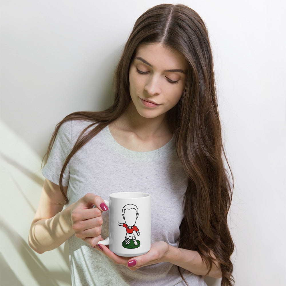1x Manchester Red - White Glossy Mug